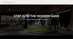 Desktop Screenshot of moderngolf.ca