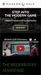 Mobile Screenshot of moderngolf.ca